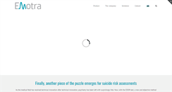 Desktop Screenshot of emotra.se