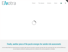 Tablet Screenshot of emotra.se